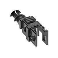 Molex 204723-0002 Backshell MiniFitJr Hermaph BackShll 2ckt LH Blk