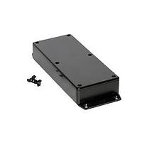 Hammond Manufacturing 1591HF2SBK Flanged Enclosure ABS w/Bottom Flange 6.5x2.8x1" Black