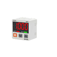 Autonics PSAN-01CPH-RC1/8 Digital Display Pressure Sensors (0 ~ 1,000kPa, PNP, Rc1/8)
