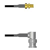 Amphenol Custom Cable Q-2W00D0003072i RF Cable Assemblies SMA-SJB/BNC-RP G174 72I