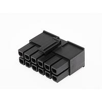 Molex 171692-0112 Receptacle Housing Mega-Fit Recept Hsg 12 ckt V-0