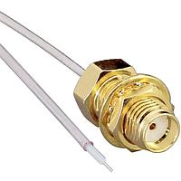 Linx Technologies - TE Connectivity CSS-SGAF-050-STTN RF Cable Assemblies Cable Assembly Coaxial SMA to Cable 0.047" Semi-Rigid Cable 1.969" (50.00mm)