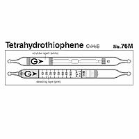 Gastec 76M Quick-measuring Detector tubes Tetrahydrothiophene C4H8S (10 ~ 100 mg/m^3)