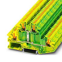 PHOENIX CONTACT 1088774 Ground Terminal Block PTTBV 4-PE