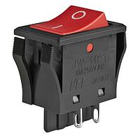 NKK Switches JWM21RC2A Rocker Switches 10A DPST ON OFF RED