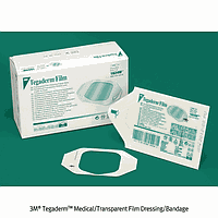 3M 3M.07.1626W I.V. Film Dressing / Bandage, Clear, 10cm ×12cm
