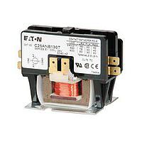 Eaton C25ANB130T Electromechanical Contactors COMPCT 1P 30A CONT SCR TERM 4QC 24VCOIL