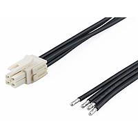 Molex 226263-2044 Discrete Wire Assembly Micro-Fit+ F-to-Pigtail OTS Cbl Asmy DR 600mm lgt Tin Plt 4 Ckts Nat