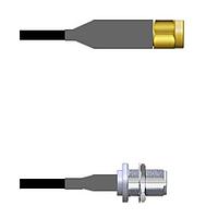 Amphenol Custom Cable Q-3G027000M009i RF Cable Assemblies SMA-SP/N-SJ LMR24 9I