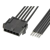 Molex 214753-1051 Discrete Wire Micro-Fit 3.0 SR P-S 5CKT 150 MM Sn