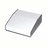 Hammond Manufacturing 515-0920 Sloped Alum. Top/Steel Base 6x6x2.13" 15Degree