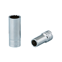 KTC B3M-08W 3/8"Sq. Semi-Deep Socket (12Pt.) (8 mm)