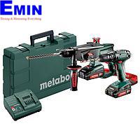 METABO COMBO SET 2.3.4 18 V Cordless machines in a set (SB18+KHA18)