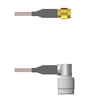 Amphenol Custom Cable Q-3F04X000H108i RF Cable Assemblies SMA-SP/TNC-RP G142 108I