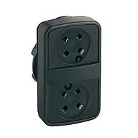 SCHNEIDER ZB5AA79 Switch Actuators PLASTIC FLUSH 2 BTTN W/O CAPS