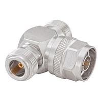 Rosenberger 53S301-K00N5 RF Adapters - Tee Type N Jack/Jack/ Plug T-Adapter