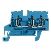 Weidmuller 1933730000 DIN Rail Terminal Blocks ZDU 2.5N/3AN BL