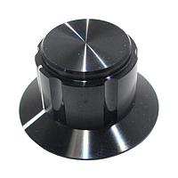 Eagle Plastic Devices 450-MAS72 Knobs & Dials FLUTED 1.14" D BLACK