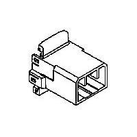 AMP Connectors - TE Connectivity 1-174931-1 Cap Housing 8P 1.8?mm-.07?in Housing