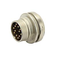 Amphenol Tuchel C091 31W003 100 2 Connectors 3P DIN PANEL MALE