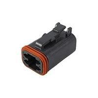 DEUTSCH - TE Connectivity DT06-4S-CE02 4-Way 4P PLUG, CE02 MOD