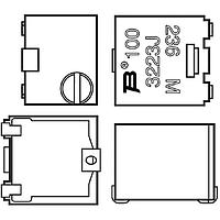 Bourns 3223J-1-203E Trimmer Resistors - Multi Turn 3MM SQ MT CERMET TRIMMER