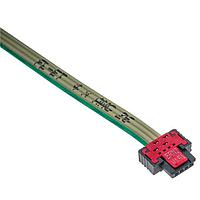 Power Integrations MBC41-045-0 Ribbon Cables / IDC Cables 4P 450mm Ribbon ERNI MBC41-045-0