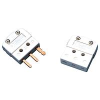 OMEGA MTP-TI-M 3-Prong Miniature Thermocouple, RTD, & Thermistor Connectors (T, IEC, Miniature Male Thermocouple Connector)