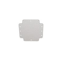 Bud Industries PTX-18482-P Internal Grid PTR SERIES -MOUNTING PLATE (4.3X4.3X0.12) - PLASTIC GRID