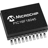Microchip Technology PIC16F18045T-I/SS MCUs 14KB Flash, 128EE, 1KB RAM, 10b ADC, PWM, CCP, HLT, WDT, PPS, EUSART, SPI/I2C