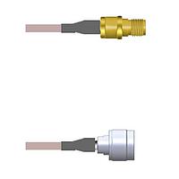 Amphenol Custom Cable Q-2T02H0001011i RF Cable Assemblies SMA-SJ/N-SP G178 11I