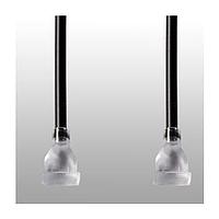 BIVAR FLPR1-23.0 Flexible Light Pipes with LEDs Light Pipe, Flexible, Panel Mount, 7mm x 4mm Rectangle Lens, 23.0 in.