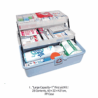 Iljin I6.1009 “Large Capacity-2” First aid kit, 28items 49X23.5Xh23cm