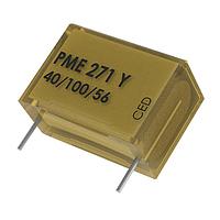 KEMET PME271Y547MR30 General Purpose AC / DC Metallized Paper Capacitor 250V 1kVDC 0.047uF 20% LS=20.3mm