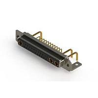 EDAC 630-25W3250-1T4 Mixed Contact D-Sub Connectors Right-angle Power Combo D-Sub Connector