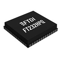 FTDI Chip FT232HPQ-TRAY Bridge, USB to UART/FIFO USB Bridge Type-C 3.0 32-Bit 8kB 48kB