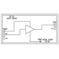Analog Devices HMC465-SX Driver Amplifiers I.C., DC-20GHz PA Die