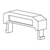 Molex 87569-1020 Strain Relief 2mm MGrid IDT StrRlf f D.R. Nyl Blk 20Ckt