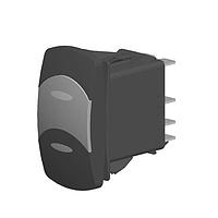 Carling Technologies V412HWTB-H8R00-0 Rocker Switches V412HWTB-H8R00-0