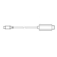 Bel BC-HC003F Cable Assembly HDMI Male to USB Type-C, 3FT