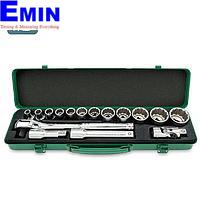 TOPTUL GCAD4002 40PCS 1/4inch & 3/8inch DR. Socket Set (METRIC & SAE)