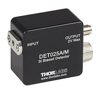 THORLABS DET025A/M High-Speed Free-Space Detectors (Si with Window, 400-1100 nm, M4 Tap)