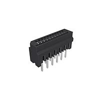 Amphenol FCI HLW11S-2A7HLF Board Mount 1.00mm Flex Connectors, HLW-S series, 11 Position, Top Entry Non-ZIF Connector, 1mm (0.039inch) Pitch, Kinked Terminal, Halogen free