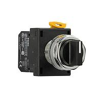 Eaton EM22XG61 Selector Switches METAL E22 3P SS BK KN 60 DEG- MT - CAM 1