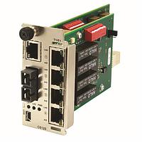 Lantronix C6120-1014 Media Converters MEDIA CONVERTER- 4x T1/E1 ION WITH ETHERNET TO FIBER, SM SC, 20KM