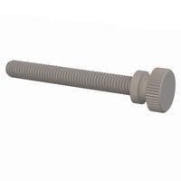 Essentra Components 091032150T Thumb Screw Knurled Thumb Screw, #10-32 Thread, 1 1/2 Lg