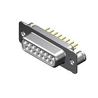 Molex / FCT 173109-1551 D-Sub Connectors - Standard Density FCT DSUB STR PC RCPT 37 PN W/CLINCH