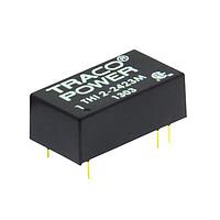 TRACO Power THI 2-0511M Isolated Product Type: DC/DC; Package Style: SMD; Output Power (W): 2; Input Voltage: 5 VDC +/-10%; Output 1 (Vdc): 5; Output 2 (Vdc): N/A; Output 3 (Vdc): N/A