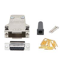 Molex 173114-0970 D-Sub Backshells FCT Backshell CONN Kit D-Sub CONN Machined Crimp Signal CONT 15 CKT