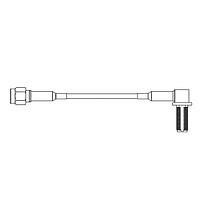 Molex 89761-9020 RF Cable Assemblies CA,SMA P RA/SMA J RA BH,RM IP68 LMR100